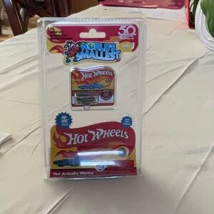 Hot Wheels Miniature Black and Green 2014 Rip Rod